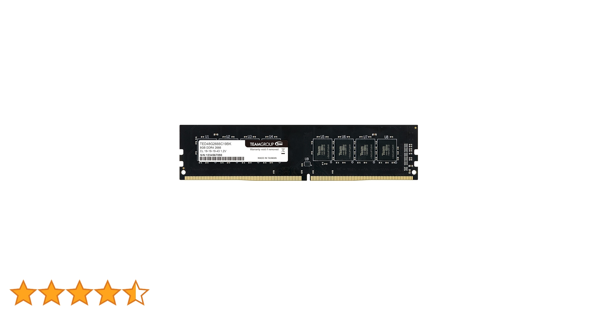 Amazon | TEAMGROUP Elite DDR4 8GB シングル 2666MHz PC4-21300